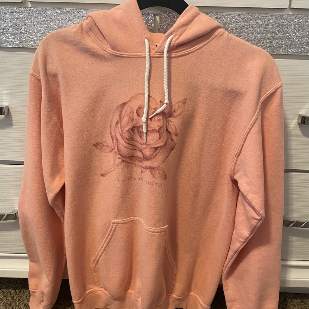 Broken promise pink hoodie